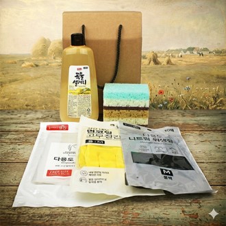 ������� �ֹ漼�� 500g + ��������2�� + ��Ʈ���尩10�� + �����ð����尩 + �ٿ뵵��ġ�� 2����